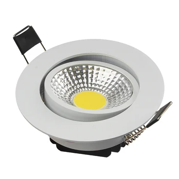 Една проста led лампа COB прожектори може да бъде затъмнен 5W7W9W12W15W18W Домакински хол, осветление в кухнята lampsAC85-265V