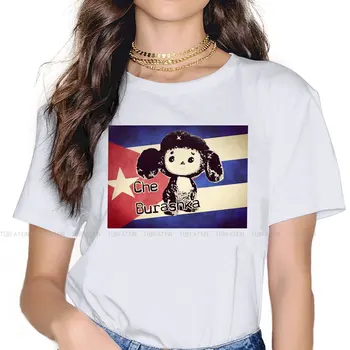 Уникална тениска Burashka за момичета с образа на Че Гевара, Аржентина, висок клас графична тениска Неща Ofertas