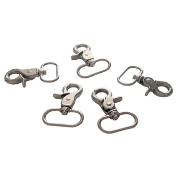 YOUGLE Катарами под формата на тиква от неръждаема стомана, верижки за ключове, скоби за надбедрен колан, защита от загуба на катарами, окачени прибиращи пръстени за ключове.