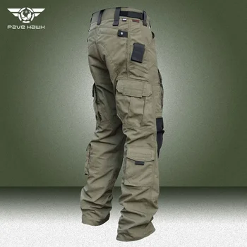 Мъжки панталони, военни панталони за риболов на лед, работна тактическа форма, Туристически ловни панталони, Карго Crye Precision, тактически панталони, бойни