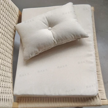 Специална възглавница за плетеного от въже стол за четене по индивидуална заявка