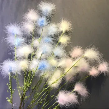 Изкуствени Цветя, Растения Снежинка Топчета за коса Домашен Градина, украсена с