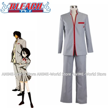 Аниме Блич Каракура Зимни училищни униформи за момчета гимназия Костюми за cosplay от всякакъв размер