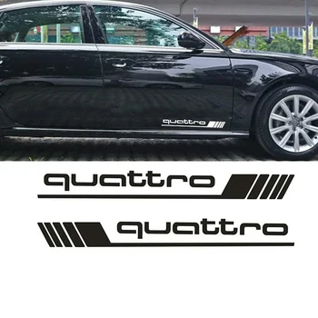 Автомобилни Стоки Франция Водоустойчиви Стикери, Подходящи За Audi Quattro A4L A5 A6L A7 A8L Q3 Q7 Оформление на Страничните Врати Етикети Автомобилни Стикери