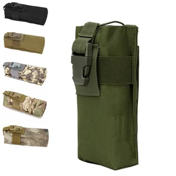 Тактическа чанта за чайника Molle за пътуване на открито, военна бутилка за вода, чанта за къмпинг, туризъм, лов, държач за бутилка с вода