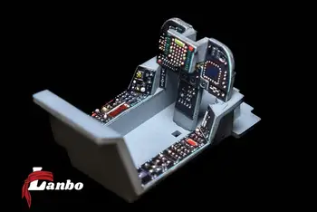Lanbo Models 48101 1/48 AV8B БЛАТАР 3D Пилотите за Хасегава 1/48