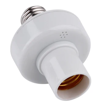 Винт E27 Безжично дистанционно управление Лампа на Притежателя лампи Основание капак на гнездо Превключвател Аксесоари за лампи, 220 В