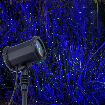 Лазерни гирлянди Светулка Звезда със сини led IP65, водоустойчив гирлянди за Коледната елха, уличен градински проектор за вашия интериор, вътрешен двор