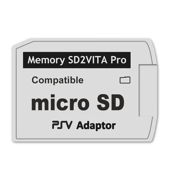 Адаптер за карта с памет SD2Vita 5.0, за PSVSD -SD Адаптер за PSV 1000/2000 PSTV FW 3.60 HENkaku System