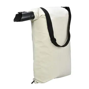 Универсална прахосмукачка за листа, вакуум чанта за съхранение на листата в градината на тревата, вакуумна торба за боклук с цип, градински инструменти за улици