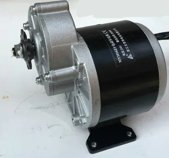 Мотор-редуктор с четка на постоянен магнит dc MY1016Z3-350W 36V 24V аксесоари за три колела електрически мотор