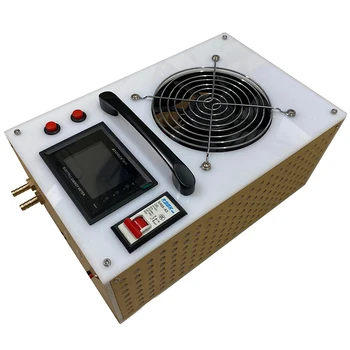 Индукционный нагревател с мощност 2500 W, Высокочастотная машина за индукционно нагряване, Пещи за топене на метал + Съд + захранване