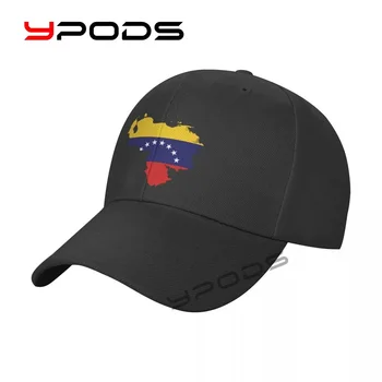 Обикновена бейзболни шапки Venezuela Многоцветни Мъжки И Дамски Шапки с козирка, Регулируеми Ежедневни Спортни шапки