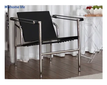 Стол HY LC1 basculan Италианското Дизайнерско кресло за отдих средно стил Le Corbusier package luxury chair