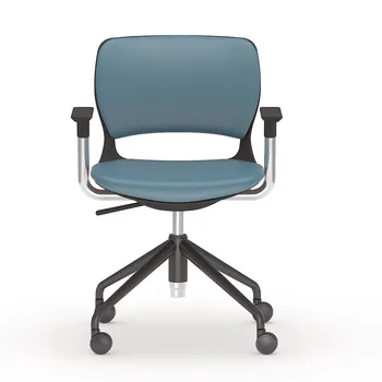 съвременна образователна стол удобни столове за срещи с колела офис стол за конференция