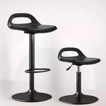 Промишлени Столове За Салона на бара Модерна Минималистичная Дизайнерски Бар-Часова, Въртящ се Висок Шезлонг, Висока Реплика на Мебели