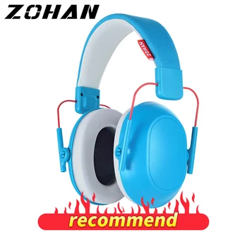 Слушалки за защита на ушите ZOHAN Kids, защитаващи децата от сензорни проблеми със слуха, слушалките с шумопотискане NRR 25dB