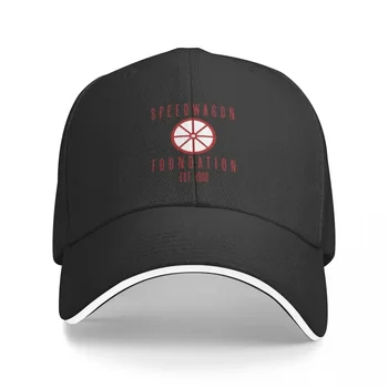 В основата на SW (дизайн № 1, червено върху черно, без ФИГУРА) Шапка Модерни ежедневни бейзболни шапки Регулируема шапка Летни шапки унисекс