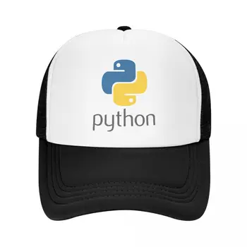 Бейзболна шапка със символа на програмист на Python, Регулируем бейзболна шапка на предприемача компютри, програмист-енкодер, Шапка шофьор на камион, бейзболни шапки възстановяване на предишното положение, летни шапки