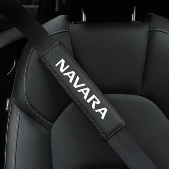 за Nissan navara 2013 2022 1 бр. защитен калъф за колан вътрешността на колата от телешка кожа за авто аксесоари