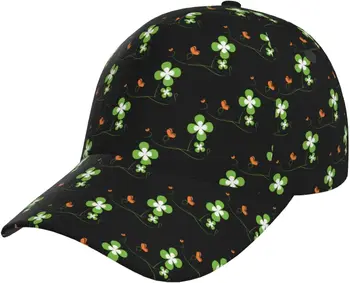 Бейзболна шапка със Зелена Детелина в Деня на Св. Патрик за Мъже И Жени, Регулируем Шапка на шофьор на камион за Джогинг, Пешеходен Туризъм, Плаж