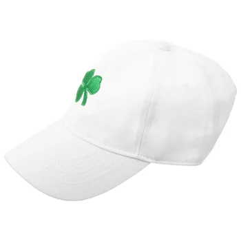 Бейзболна шапка с бродерия под формата на централи, Ирландска шапка на Деня на Св. Патрик, памучен Дамски Мъжка бейзболна шапка