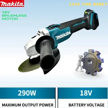 Makita DGA404 100 mm Шлайфане Инструмент Безжичен 18, електрически инструменти и Електрически Опесъчаване Машина, ъглошлайф Бесщеточная Опесъчаване Машина Ъгъл на Режещия