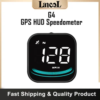 G4 Auto HUD GPS Централен дисплей Автомобилен проектор Скоростомер с компас, сот Автомобилни Електронни аксесоари