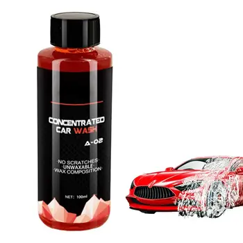 Течен Шампоан За измиване на автомобили Car Foam 5,3 унции Высококонцентрированный Мултифункционален Шампоан С Висока Пяна За Дълбоко Почистване и Възстановяване на Автомобилни Пяна
