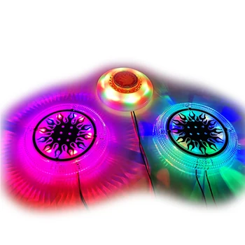 Баскетболната машина за продажба на монети Led бутон 60 мм, Цветна украса, с RGB подсветката на Кутията динамиката на лампа лампа