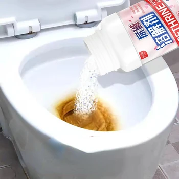 Домакински разтворител на урината и луга за почистване на тоалетната чиния мощно средство за премахване на котления камък с тоалетната чиния от котлен камък до жълти петна от урина