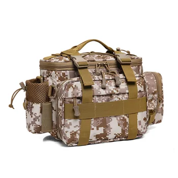Военно-тактически чанта е Многофункционална чанта за риболовни принадлежности Luya Bag Градинска чанта през рамо Водоустойчива Туристическа чанта за фотоапарат Pesca