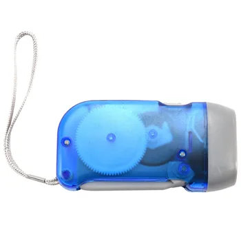 Ръчно Led фенерче, Динамо-машина, мини-фенерче LED авариен домашен динамо-Факел, самозаряжающийся ръчен Фенер